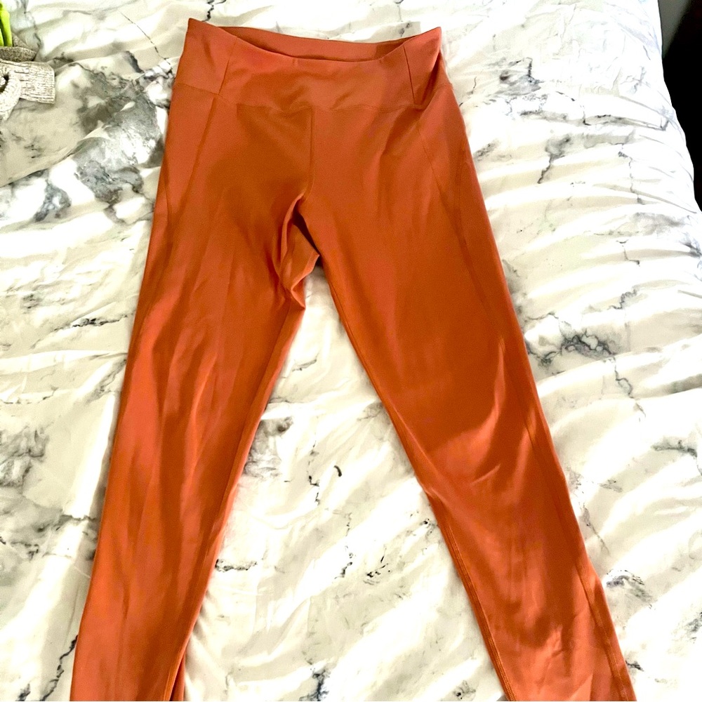Girlfriend Collective High Rise Compressive Leggings in “Terra”